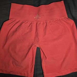Women's Hot Pink High-Waisted Shorts